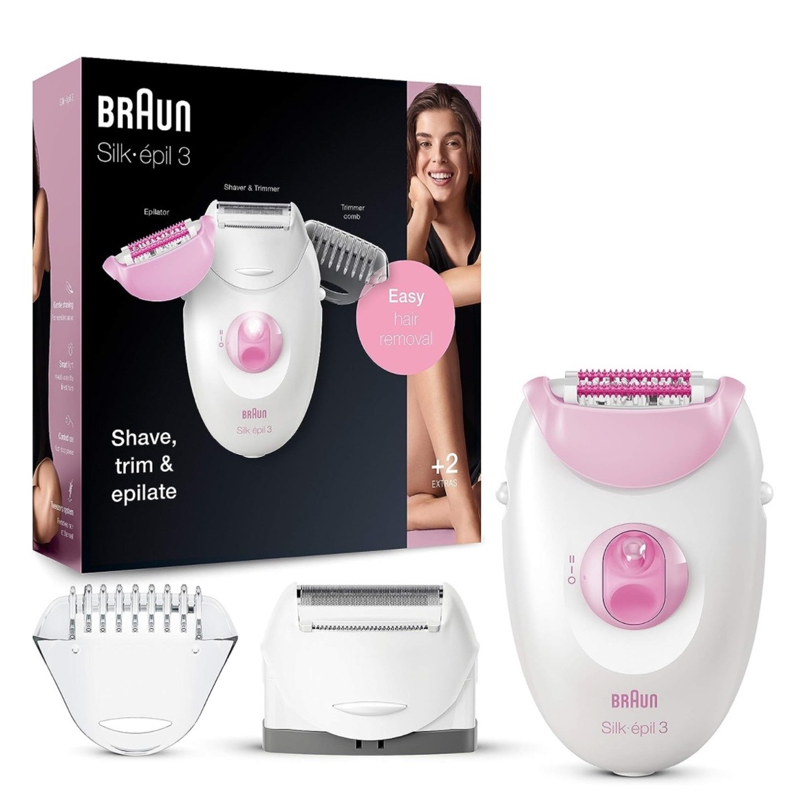 Braun 博朗 Silk-épil 3 女式褪毛器 3-270